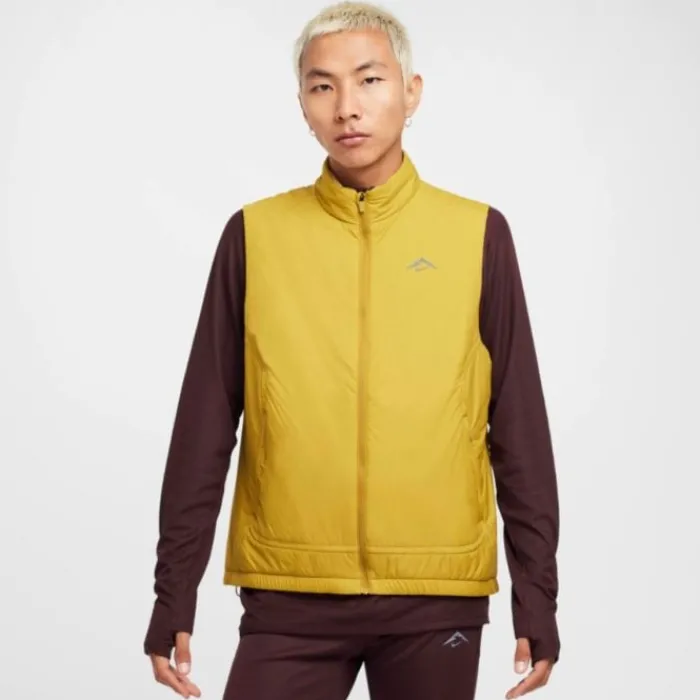 Nike Gilet Running^Therma-FIT Primaloft Trail Vest Jaune