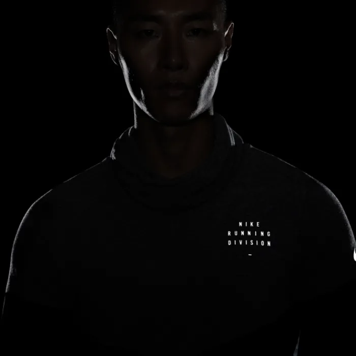 Nike T-shirt Et Manches Longues Running^Therma-Fit Run Division Sphere Element Gris