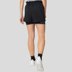 Odlo Short Running^Essential 365 5 Inch 2-In-1 Short Noir