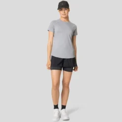 Odlo Short Running^Essential 365 5 Inch 2-In-1 Short Noir