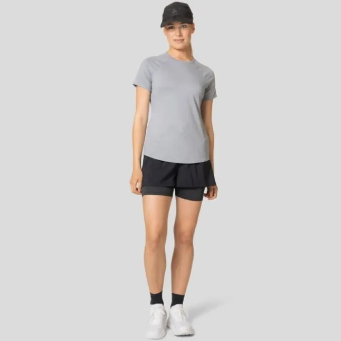 Odlo Short Running^Essential 365 5 Inch 2-In-1 Short Noir