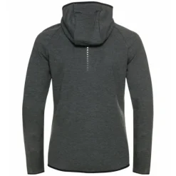 Odlo T-shirt Et Manches Longues Running^Hoody Midlayer Run Easy 365 Noir
