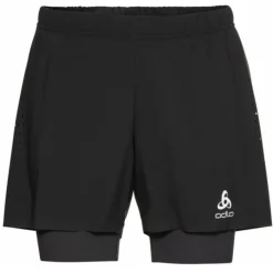 Odlo Short Running^2-in-1 Shorts Zeroweight 5IN Noir