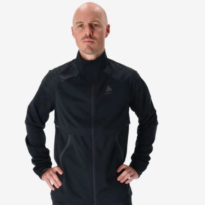 Odlo Veste Running^Jacket Zeroweight Pro Warm Noir
