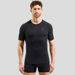 Odlo Sous Vetement Sport|T-shirt Et Manches Longues Running^Merino PW BL SS Tee Noir