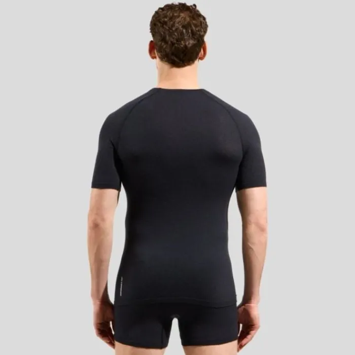 Odlo Sous Vetement Sport|T-shirt Et Manches Longues Running^Merino PW BL SS Tee Noir