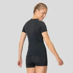 Odlo Sous Vetement Sport|T-shirt Et Manches Longues Running^Performance Crew Neck T-Shirt Noir