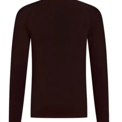 Odlo T-shirt Et Manches Longues Running^Performance Warm Eco BL Top Crew Neck L/S Marron
