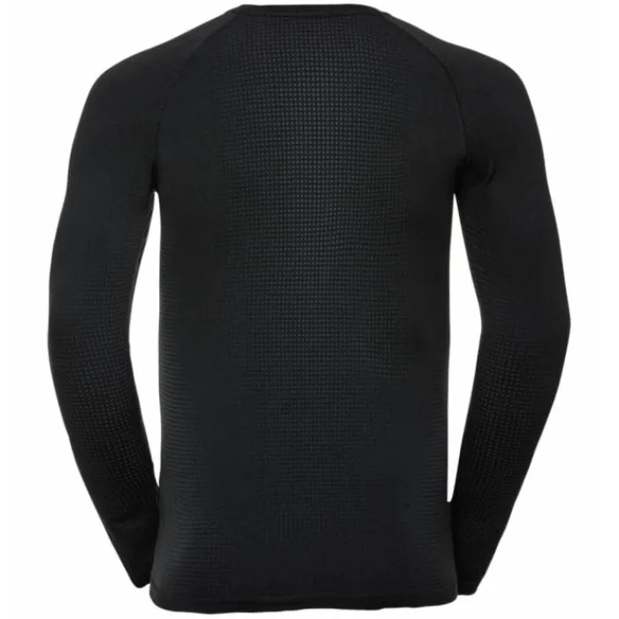 Odlo T-shirt Et Manches Longues Running^Performance Warm Eco BL Top Crew Neck L/S Noir