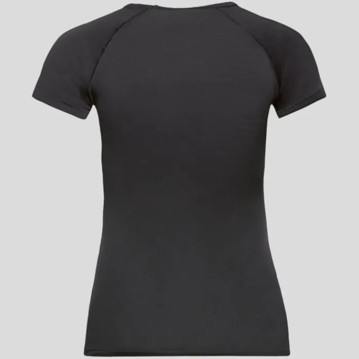Odlo T-shirt Et Manches Longues Running^Performance X-Light Eco BL Top Crew Neck Noir