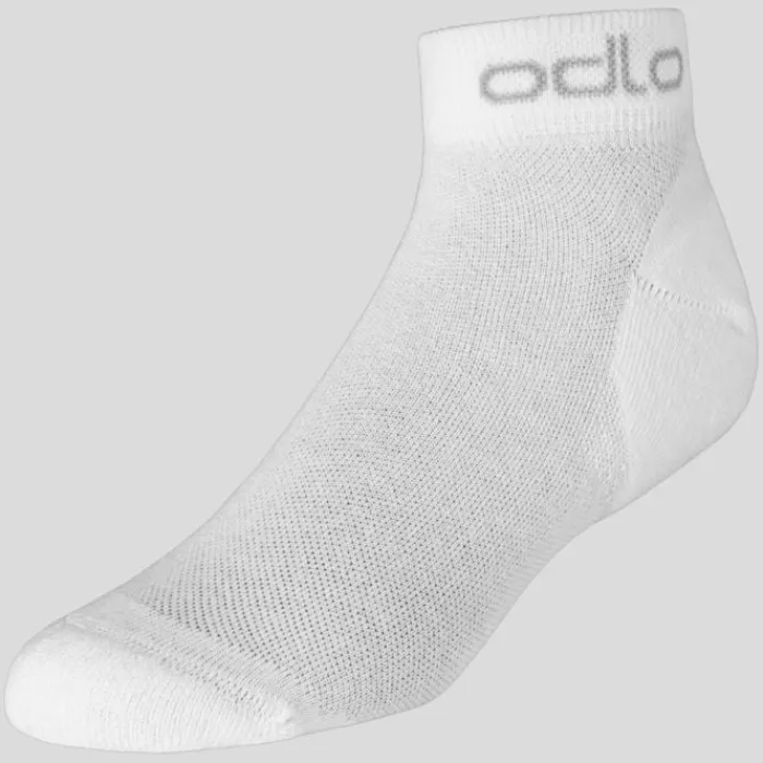 Odlo Chaussettes Running|Chaussettes Running^Socks Short Active 3 Pack Blanc
