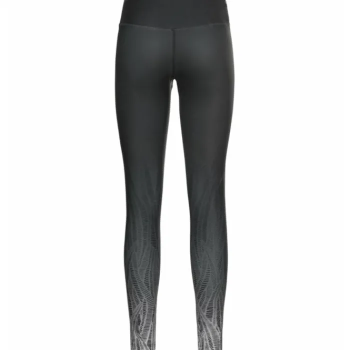 Odlo Collant Et Pantalon Running^Tight Zeroweight Print Noir