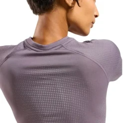 Odlo T-shirt Et Manches Longues Running^Top Crew Neck Long sleeve Mauve
