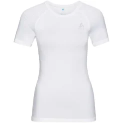 Odlo Sous Vetement Sport|T-shirt Et Manches Longues Running^Top Crew Neck Short Sleeve Performan Blanc