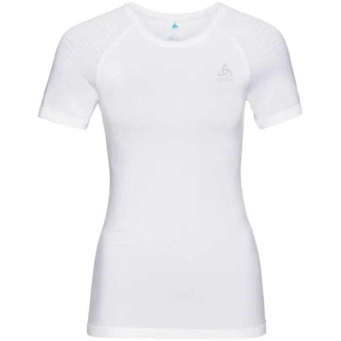 Odlo Sous Vetement Sport|T-shirt Et Manches Longues Running^Top Crew Neck Short Sleeve Performan Blanc