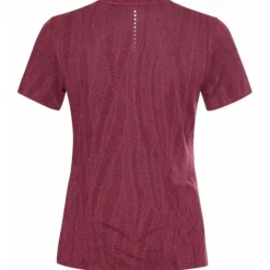 Odlo T-shirt Et Manches Longues Running^T-shirt Short Sleeve Crew neck Zeroweight Rose