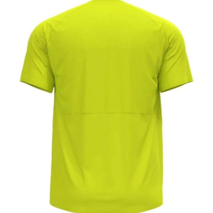 Odlo T-shirt Et Manches Longues Running^T-Shirt Short Sleeve Crew Neck Essential Vert
