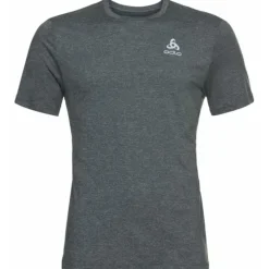 Odlo T-shirt Et Manches Longues Running^T-Shirt Short Sleeve Crew Neck Run Easy Gris