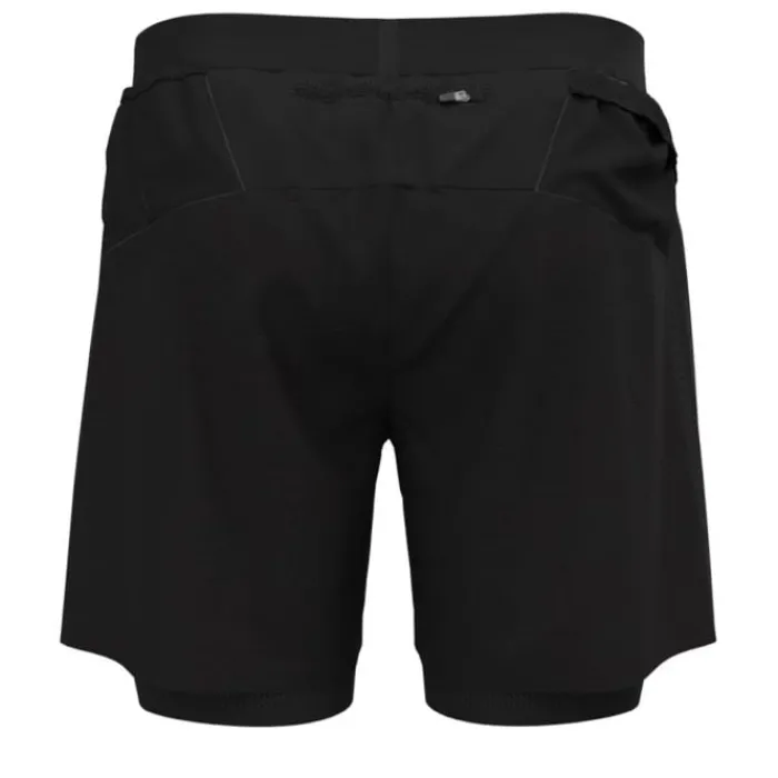 Odlo Short Running^X-Alp Trail 6 Inch 2-In-1 Shorts Noir