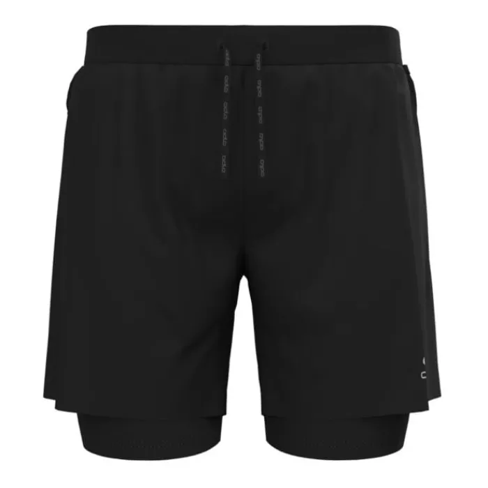 Odlo Short Running^X-Alp Trail 6 Inch 2-In-1 Shorts Noir