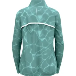 Odlo Veste Running^Zeroweight Print Jacket Vert