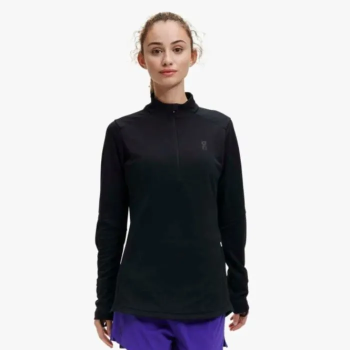 On T-shirt Et Manches Longues Running^Climate Shirt Noir