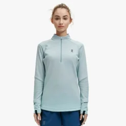 On T-shirt Et Manches Longues Running^Climate Shirt Bleu