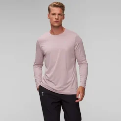 On T-shirt Et Manches Longues Running^Core Lg T Rose
