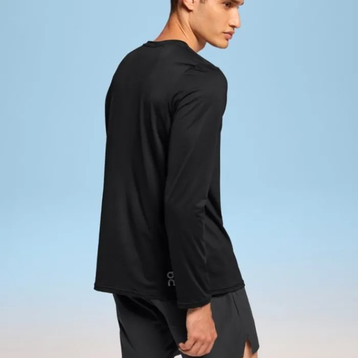 On T-shirt Et Manches Longues Running^Core Lg T Noir