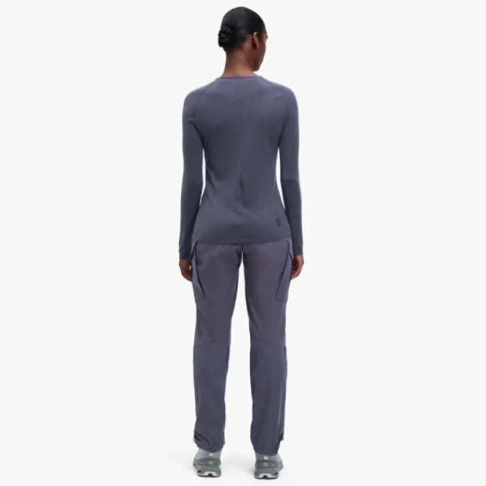 On T-shirt Et Manches Longues Running^Merino Lg-T Mauve