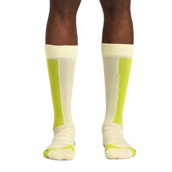 On Chaussettes|Chaussettes Running^Performance High Sock Vert