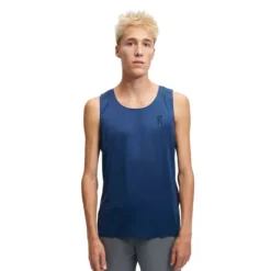 On T-shirt Et Manches Longues Running^Tank Top Bleu