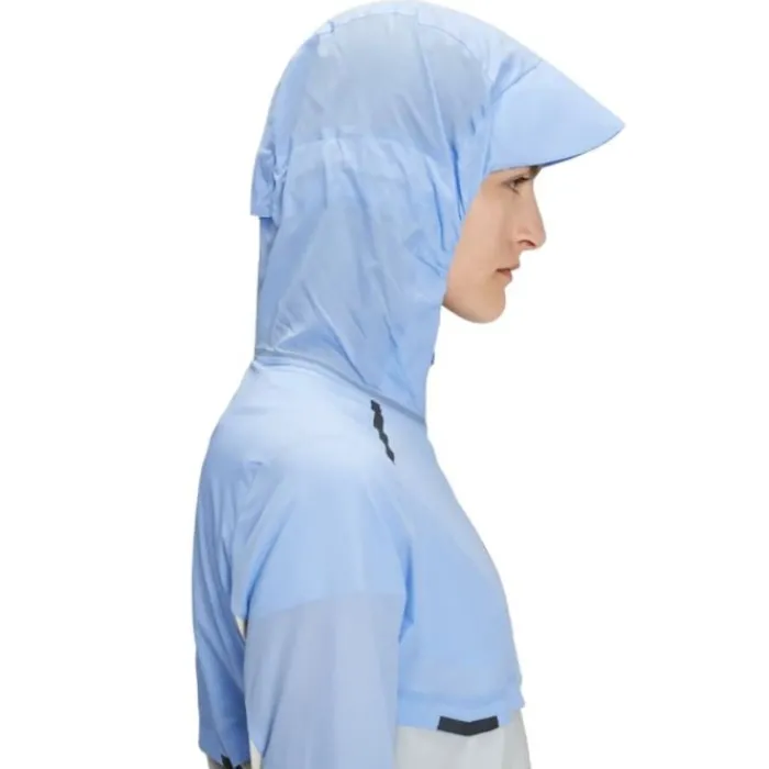 On Veste Running^Weather Jacket Blanc