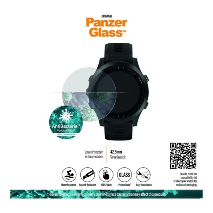PanzerGlass Accessoires Pour Montres|Protection D'écran^(42,5mm) Blanc