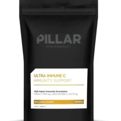 PillarPerformance Nutrition Sportive^Ultra Immune C Powder Tropical Pouch (200g) Noir