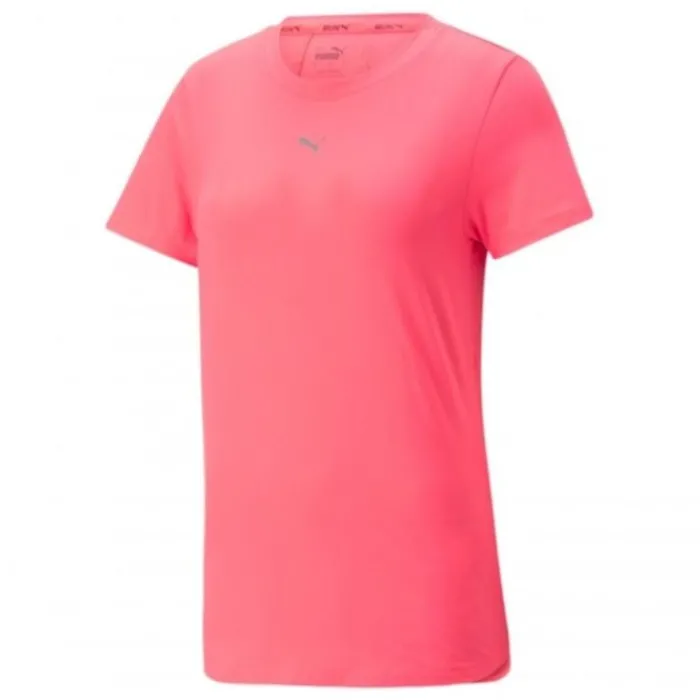 Puma T-shirt Et Manches Longues Running^Run Cloudspun Tee Rouge