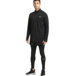 Puma T-shirt Et Manches Longues Running^Run Favorite 1/4 Zip Midlayer
