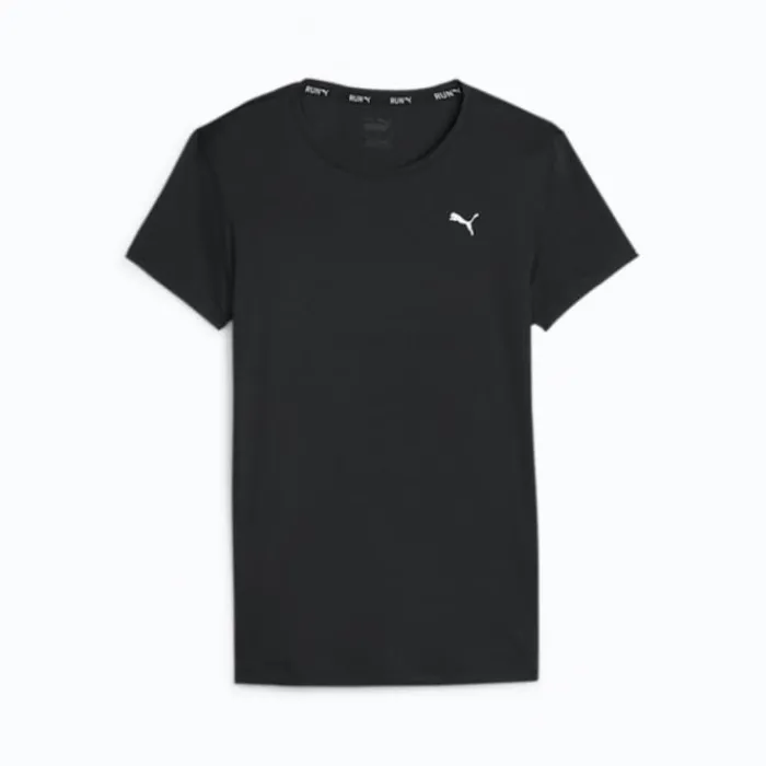 Puma T-shirt Et Manches Longues Running^Run Favorites Velocity Tee Noir