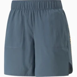Puma Short Running^Run PLCD Graphic 7" Shorts Bleu
