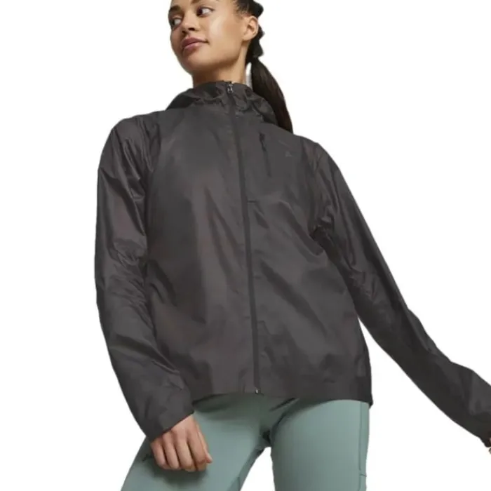 Puma Veste Running^Seasons Lightweight Packable Trail Run Jakcet Noir
