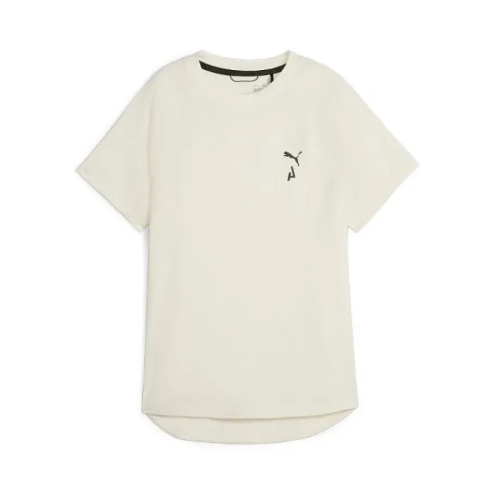 Puma T-shirt Et Manches Longues Running^SEASONS Wool SS Tee Blanc