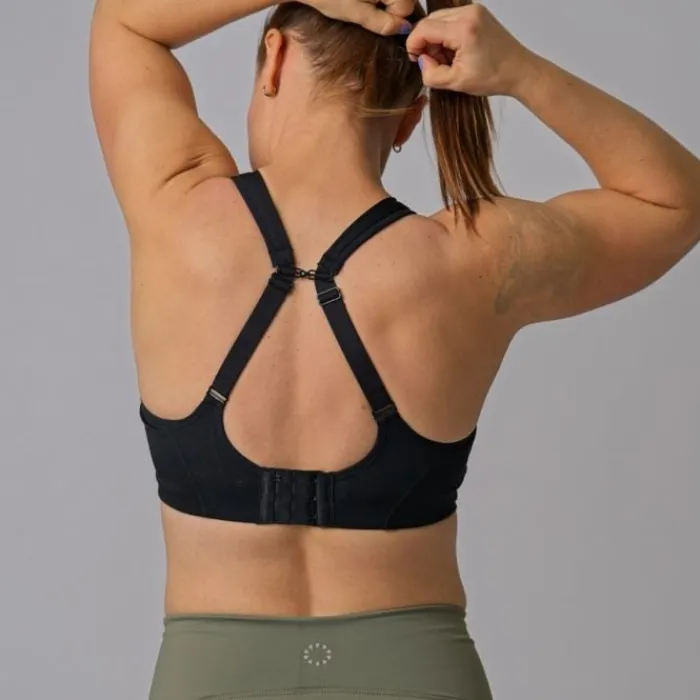 PureLime Brassière De Sport^Padded Sports Bra Noir