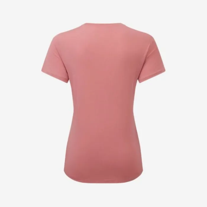 Ronhill T-shirt Et Manches Longues Running^Life Tencel Short Sleeve Tee Rose