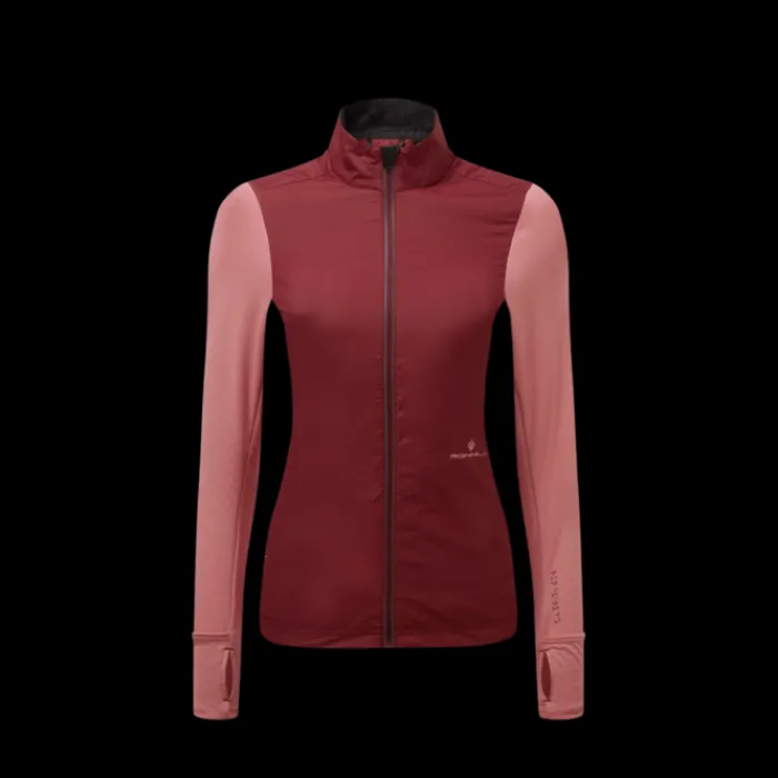 Ronhill Veste Running^Tech Hyperchill Jacket Rouge