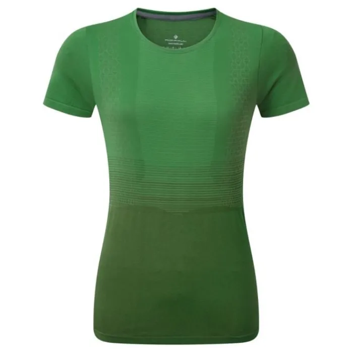 Ronhill T-shirt Et Manches Longues Running^Tech Marathon Short Sleeve Tee Vert