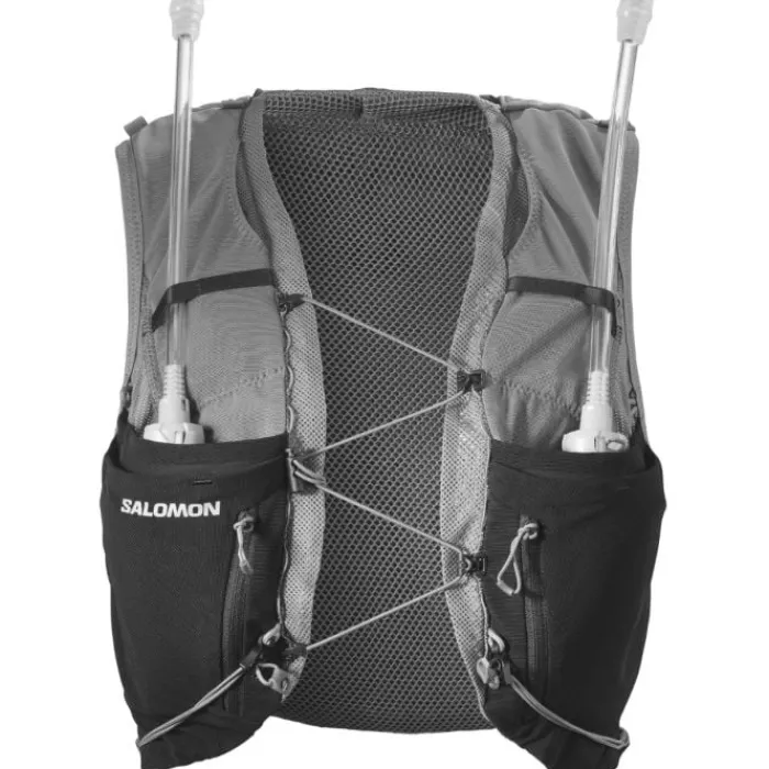 Salomon Sacs À Dos Et Sacs^Advanced Skin 12 With Flasks Gris