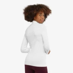 Salomon T-shirt Et Manches Longues Running^Comlet Seamless HZ Blanc