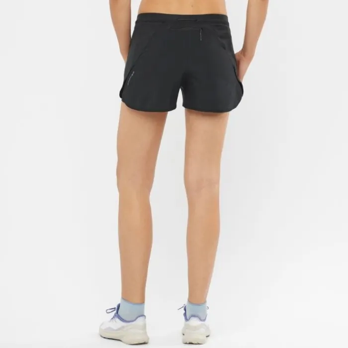 Salomon Short Running^Cross 2-In-1 Shorts Noir