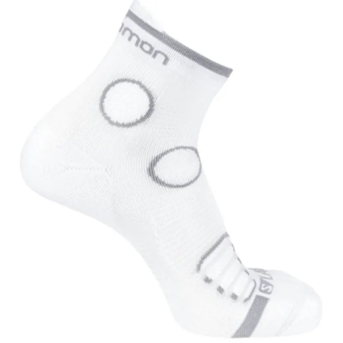 Salomon Chaussettes|Chaussettes Running^S/Lab Short Distance Sock Blanc