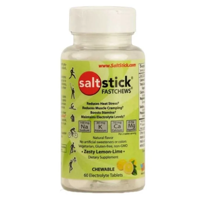 Saltstick Nutrition Sportive^Fastchews 60ct Bottle Lemon/Lime